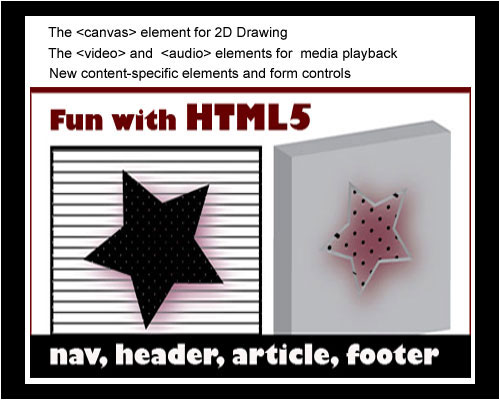 Fun with HTML5 graphic