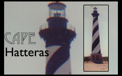 Cape Hatteras Lighthouse of the Outber Banks of North Carolina